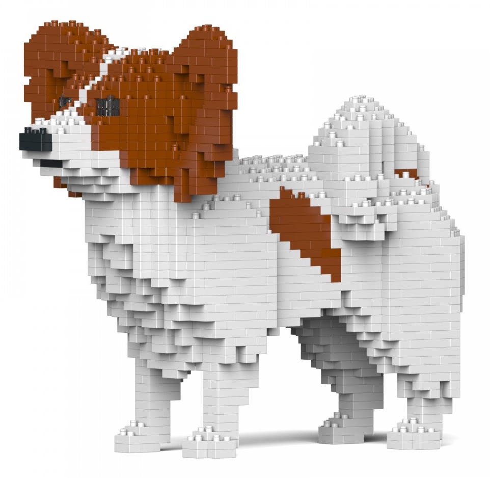 Jekca - Dachshund 01S-M02 - Lego - Scultura - Costruzione - 4D