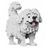 Jekca - Pekingese 01S - Lego - Sculpture - Construction - 4D - Brick Animals - Toys