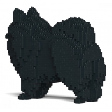 Jekca - Pomeranian 02S-M03 - Lego - Sculpture - Construction - 4D - Brick Animals - Toys