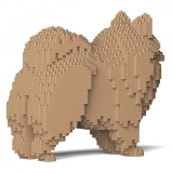 Jekca - Pomeranian 02S-M04 - Lego - Sculpture - Construction - 4D - Brick Animals - Toys