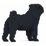Jekca - Pug 01S-M02 - Lego - Scultura - Costruzione - 4D - Animali di Mattoncini - Toys