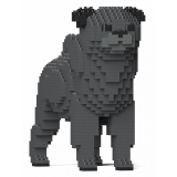 Jekca - Pug 01S-M04 - Lego - Sculpture - Construction - 4D - Brick Animals - Toys