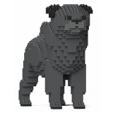 Jekca - Pug 01S-M04 - Lego - Scultura - Costruzione - 4D - Animali di Mattoncini - Toys