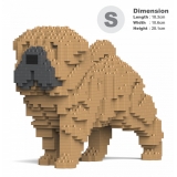 Jekca - Shar Pei 01S-M01 - Lego - Scultura - Costruzione - 4D - Animali di Mattoncini - Toys
