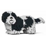 Jekca - Shih Tzu 01S-M02 - Lego - Sculpture - Construction - 4D - Brick Animals - Toys