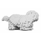 Jekca - Shih Tzu 01S-M03 - Lego - Sculpture - Construction - 4D - Brick Animals - Toys