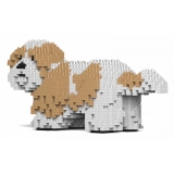Jekca - Shih Tzu 01S-M04 - Lego - Scultura - Costruzione - 4D - Animali di Mattoncini - Toys