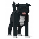 Jekca - Staffordshire Bull Terrier 01S-M02 - Lego - Scultura - Costruzione - 4D - Animali di Mattoncini - Toys
