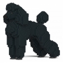 Jekca - Standard Poodle 01S-M01 - Lego - Sculpture - Construction - 4D - Brick Animals - Toys