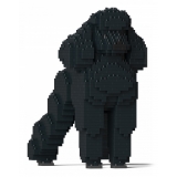 Jekca - Standard Poodle 01S-M01 - Lego - Scultura - Costruzione - 4D - Animali di Mattoncini - Toys