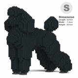 Jekca - Standard Poodle 01S-M01 - Lego - Sculpture - Construction - 4D - Brick Animals - Toys