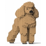 Jekca - Standard Poodle 01S-M02 - Lego - Scultura - Costruzione - 4D - Animali di Mattoncini - Toys