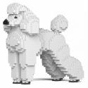 Jekca - Standard Poodle 01S-S01 - Lego - Sculpture - Construction - 4D - Brick Animals - Toys