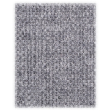 Viola Milano - Solid Knitted 100% Cashmere Tie - Light Grey - Handmade in Italy - Luxury Exclusive Collection