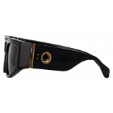 Linda Farrow - Senna Cat Eye Sunglasses in Black (Men’s) - LFL1351C1SUN - Linda Farrow Eyewear