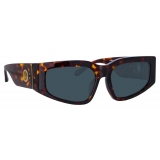 Linda Farrow - Senna Cat Eye Sunglasses in Tortoiseshell - LFL1351C2SUN - Linda Farrow Eyewear