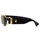 Linda Farrow - Occhiali da Sole Shelby Cat Eye in Nero - LFL1157C1SUN - Linda Farrow Eyewear