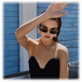 Linda Farrow - Shelby Cat Eye Sunglasses in Black - LFL1157C1SUN - Linda Farrow Eyewear