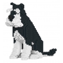 Jekca - Standard Schnauzer 04S-M02 - Lego - Sculpture - Construction - 4D - Brick Animals - Toys