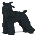 Jekca - Standard Schnauzer 02S-M03 - Lego - Scultura - Costruzione - 4D - Animali di Mattoncini - Toys