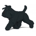 Jekca - Standard Schnauzer 03S-M03 - Lego - Sculpture - Construction - 4D - Brick Animals - Toys