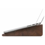 Woodcessories - Walnut / Ergonomic Wooden MacBook Lift - MacBook - Eco Stand - Wooden MacBook Support