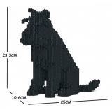 Jekca - Standard Schnauzer 04S-M03 - Lego - Scultura - Costruzione - 4D - Animali di Mattoncini - Toys