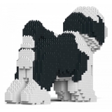 Jekca - Tibetan Terrier 01S-M02 - Lego - Sculpture - Construction - 4D - Brick Animals - Toys