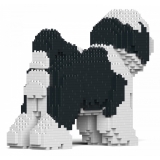 Jekca - Tibetan Terrier 01S-M02 - Lego - Scultura - Costruzione - 4D - Animali di Mattoncini - Toys