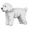 Jekca - Toy Poodle 01S-M01 - Lego - Scultura - Costruzione - 4D - Animali di Mattoncini - Toys