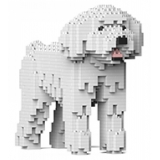 Jekca - Toy Poodle 01S-M01 - Lego - Sculpture - Construction - 4D - Brick Animals - Toys