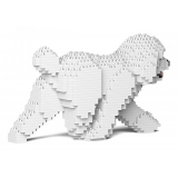 Jekca - Toy Poodle 02S-M01 - Lego - Sculpture - Construction - 4D - Brick Animals - Toys