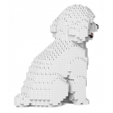 Jekca - Toy Poodle 03S-M01 - Lego - Sculpture - Construction - 4D - Brick Animals - Toys