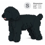 Jekca - Toy Poodle 01S-M02 - Lego - Sculpture - Construction - 4D - Brick Animals - Toys