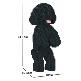 Jekca - Toy Poodle 04S-M02 - Lego - Scultura - Costruzione - 4D - Animali di Mattoncini - Toys