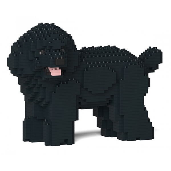 Jekca - Toy Poodle 05S-M02 - Lego - Sculpture - Construction - 4D - Brick Animals - Toys