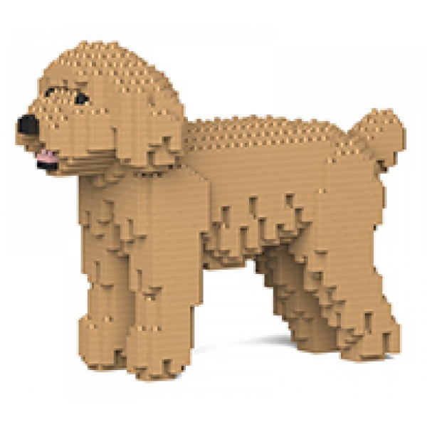 Jekca - Toy Poodle 01S-M03 - Lego - Scultura - Costruzione - 4D - Animali di Mattoncini - Toys