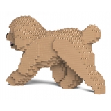 Jekca - Toy Poodle 02S-M03 - Lego - Scultura - Costruzione - 4D - Animali di Mattoncini - Toys