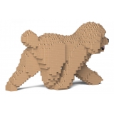 Jekca - Toy Poodle 02S-M03 - Lego - Scultura - Costruzione - 4D - Animali di Mattoncini - Toys