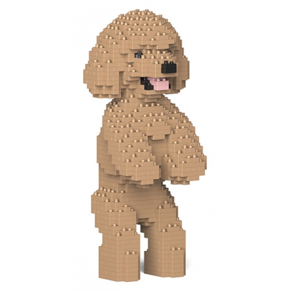 Jekca - Toy Poodle 04S-M03 - Lego - Scultura - Costruzione - 4D - Animali di Mattoncini - Toys