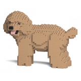 Jekca - Toy Poodle 05S-M03 - Lego - Sculpture - Construction - 4D - Brick Animals - Toys