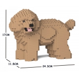 Jekca - Toy Poodle 05S-M03 - Lego - Scultura - Costruzione - 4D - Animali di Mattoncini - Toys