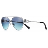 Tiffany & Co. - Occhiale da Sole Pilota - Argento Tiffany Blue® - Collezione Tiffany City HardWear - Tiffany & Co. Eyewear