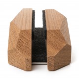 Woodcessories - Quercia / Base MacBook ad Arco in Legno - MacBook - Eco Rest - Supporto MacBook in Legno