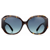 Tiffany & Co. - Square Sunglasses - Tortoiseshell Tiffany Blue® - Tiffany HardWear Collection - Tiffany & Co. Eyewear