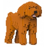 Jekca - Toy Poodle 01S-M04 - Lego - Sculpture - Construction - 4D - Brick Animals - Toys