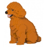 Jekca - Toy Poodle 03S-M04 - Lego - Sculpture - Construction - 4D - Brick Animals - Toys