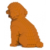 Jekca - Toy Poodle 03S-M04 - Lego - Sculpture - Construction - 4D - Brick Animals - Toys