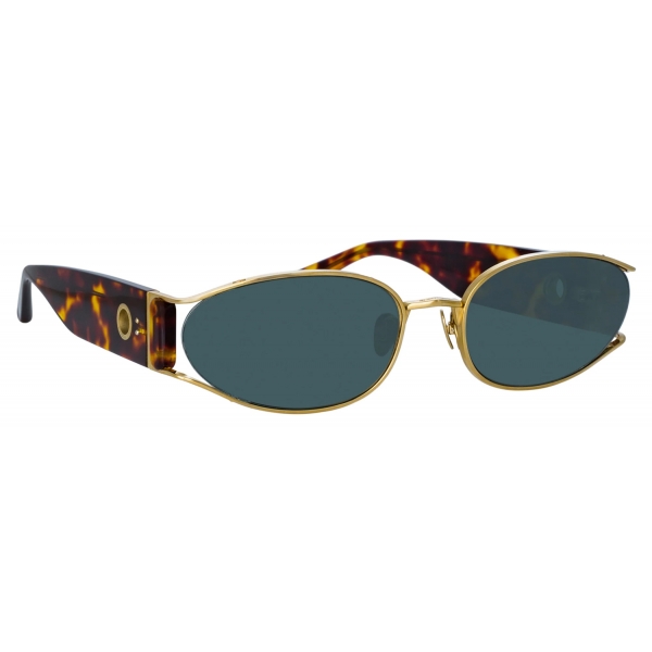 Linda Farrow - Shelby Cat Eye Sunglasses in Tortoiseshell - LFL1157C2SUN - Linda Farrow Eyewear