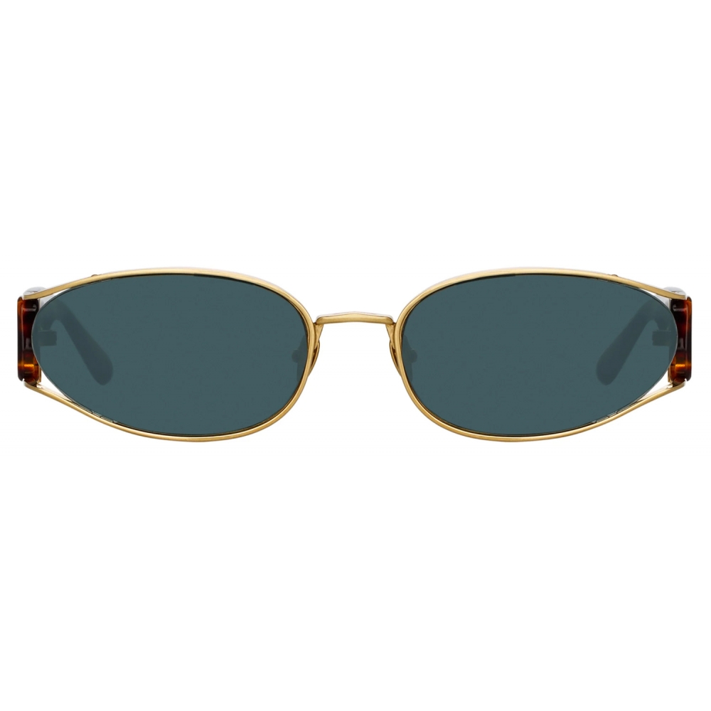 Linda Farrow - Shelby Cat Eye Sunglasses in Tortoiseshell